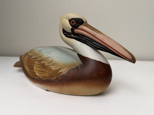 Vintage porcelain pelican - pelican, by