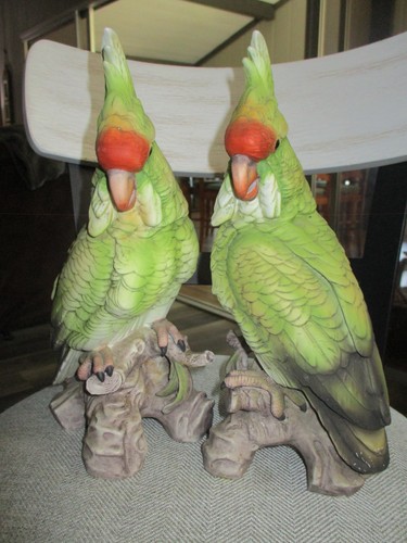 Vintage cockatoo pair 5959 - cockatoo,